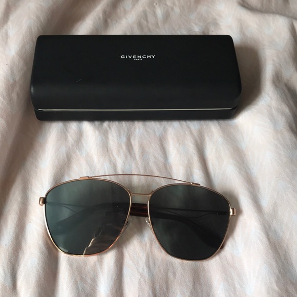 givenchy round aviator sunglasses